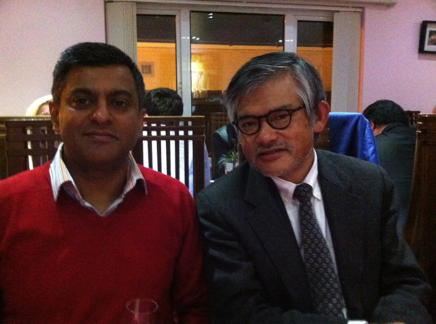 Mr Pimpalnerkar with ProfessorMagamichi (Kyoto University)